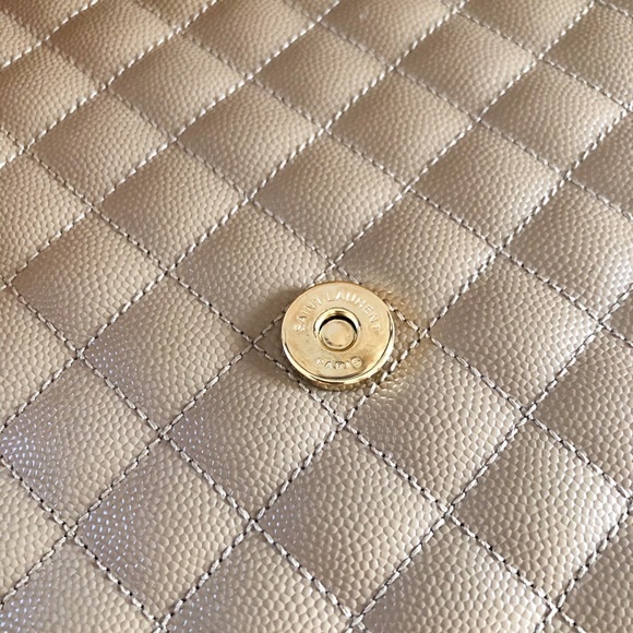 Saint Laurent Monogram Triquilt Envelope Chain Bag - Picture 6 of 7